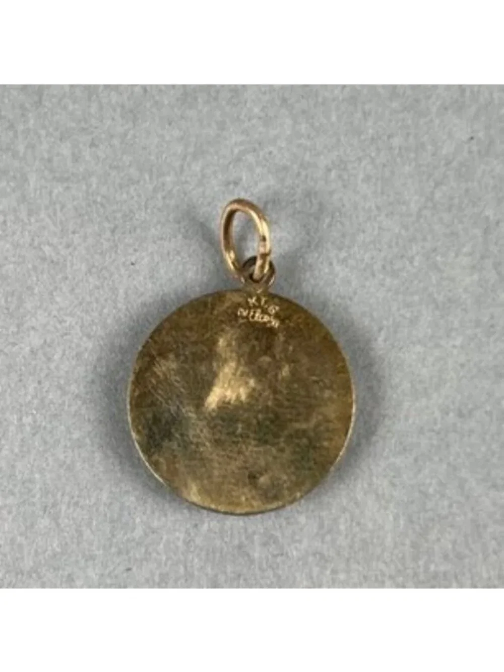 Vintage Seattle Girls Athletic League Medal 12K Gold Filled Sterling Chain Charm